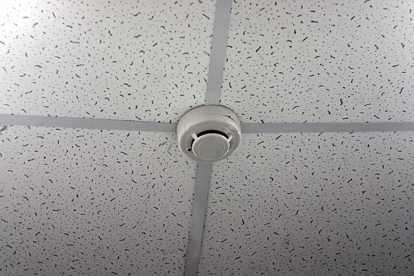 Fire Sensor Suspended Ceiling — Stock Photo, Image