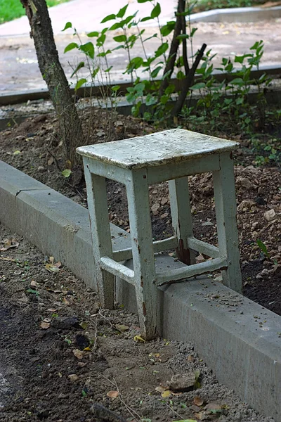 Old Wooden Stool Street — Foto Stock