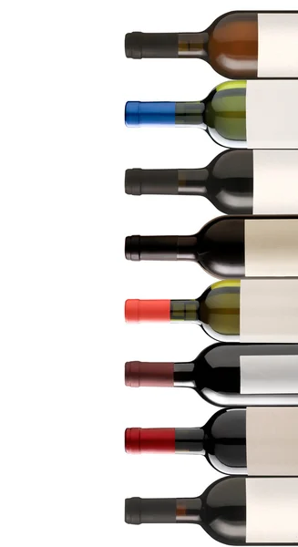 Group of many bottles — Stock Photo, Image