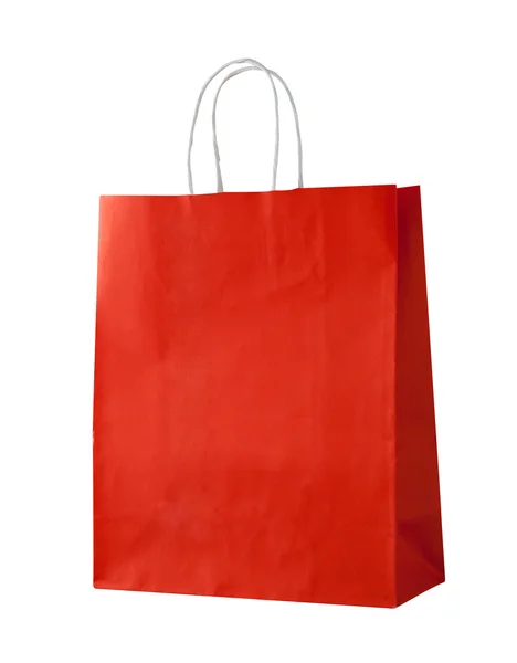 Red shopping bag. — Stock Photo, Image