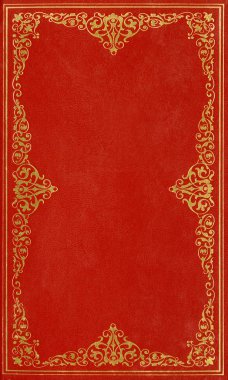 kırmızı deri kapağı 