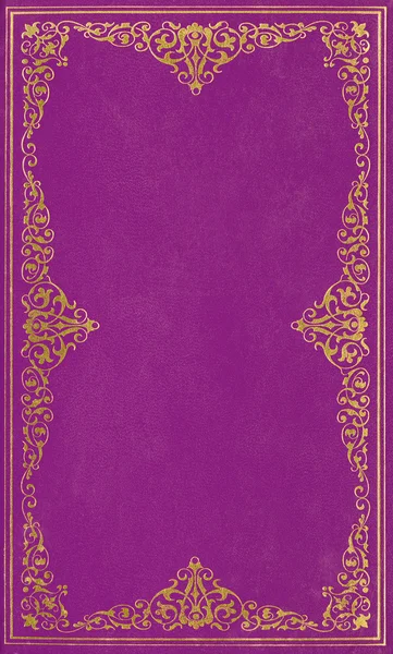 Capa de couro violeta — Fotografia de Stock