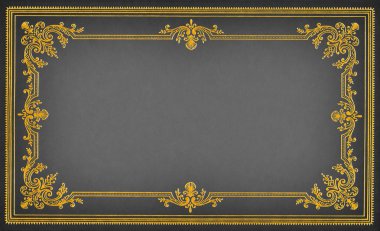 Koyu gri deri kapağı 