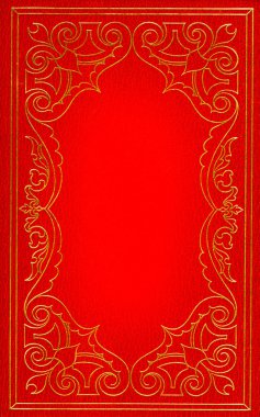 kırmızı deri kapağı 