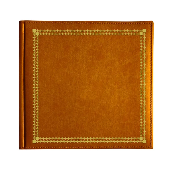 Bronzová obal knihy — Stock fotografie