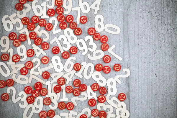 Numbers on background — Stock Photo, Image