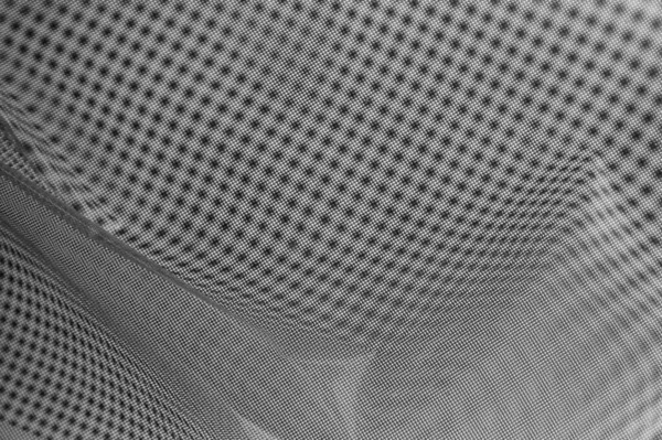 Fondo Abstracto Blanco Negro Puntos Olas — Foto de Stock