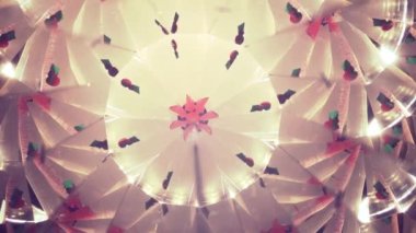 Kaleydoskopik arka plan. Eski efekt