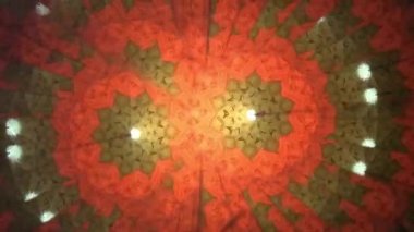 Kaleydoskopik gerçek manzara. Çoklu renk arkaplanı