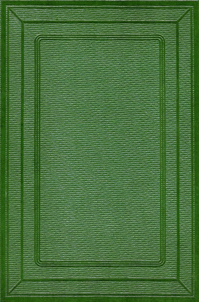Capa de couro verde — Fotografia de Stock
