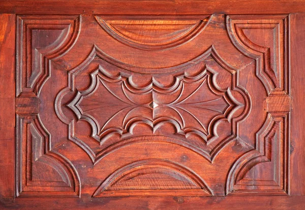 Kahverengi ahşap panel — Stok fotoğraf