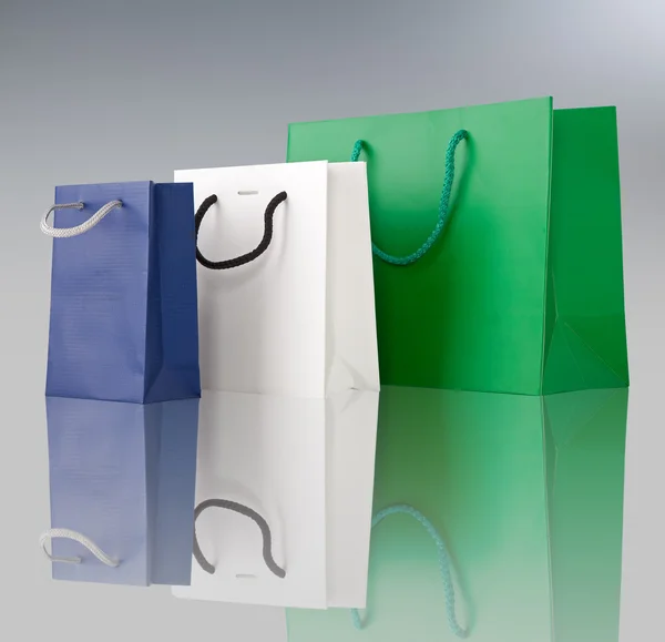 Varias bolsas de compras . — Foto de Stock