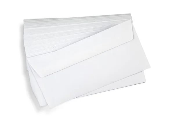 Pile d'enveloppes . — Photo