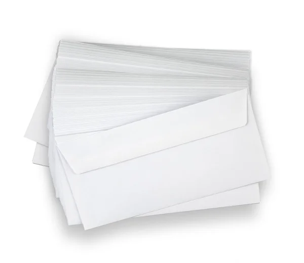 Stack of  envelopes. — Stock Photo, Image