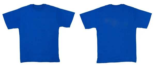 Download Blank Shirt Color Royal Blue Template Front Back View ...