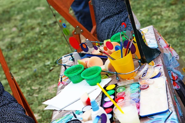 Tabla del artista — Foto de Stock