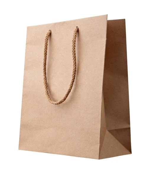 Bruine shopping bag. — Stockfoto