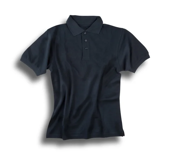 Dark grey polo shirt — Stock Photo, Image