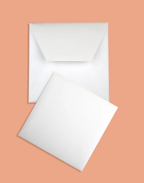 Close-up of envelope and card. — Stock Photo, Image