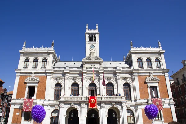 Plac Plaza mayor w valladolid Zdjęcie Stockowe