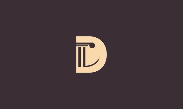 Γράμμα Λογότυπο Κλίμακα Νόμου Εικονίδιο Διάνυσμα Γραφικό Σχεδιασμό Σύμβολο — Διανυσματικό Αρχείο