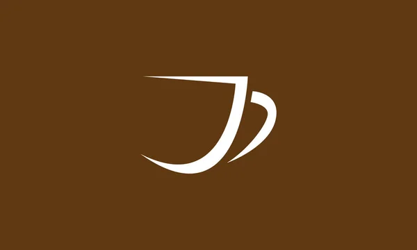 Teetasse Oder Kaffeetasse Form Modernes Logo Symbol Vektor Symbol Illustration — Stockvektor