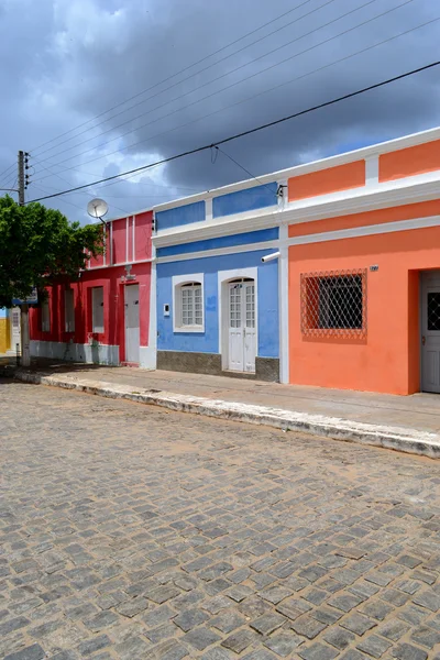 Typiska hus i inre av Brasilien — Stockfoto