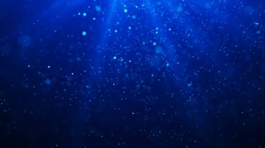 Toz parçacıkları. Parçacıkların soyut arkaplanı. Noktalar arka plan. Fütürist dijital noktalar arka planı. 3d oluşturma.