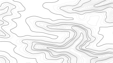 Topografik harita arkaplanı. Şebeke haritası. Contour harita vektörü. İş konsepti. Soyut vektör illüstrasyonu