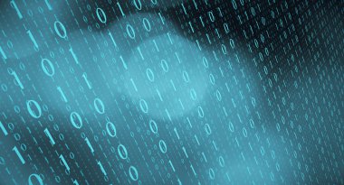 Soyut bilgisayar arka plan kesmek