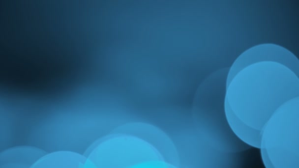Abstrato luz azul backdrop — Vídeo de Stock