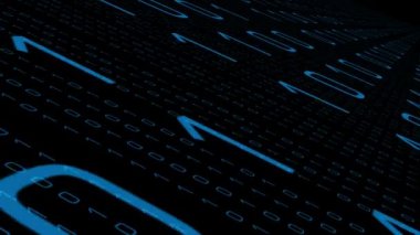 Dijital teknoloji kavramı hareket grafik