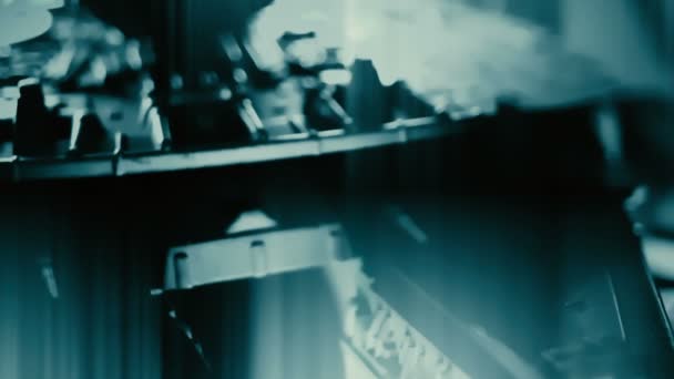 Toile de fond de mouvement futuriste Dolly-shot