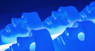 Üzüntü maske mecaz