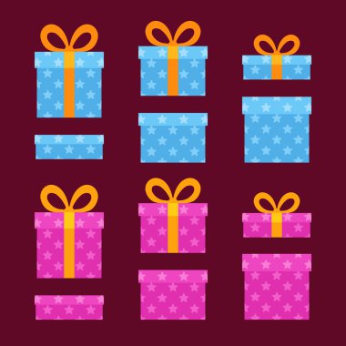 Yıldız ile Noel kutuları