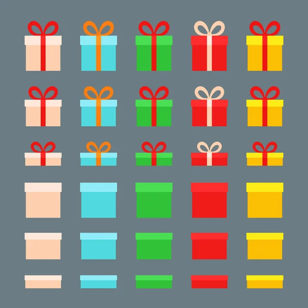 Vánoční krabice — Stockový vektor