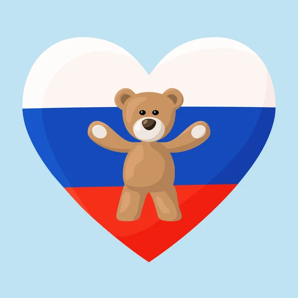 Nounours russes — Image vectorielle