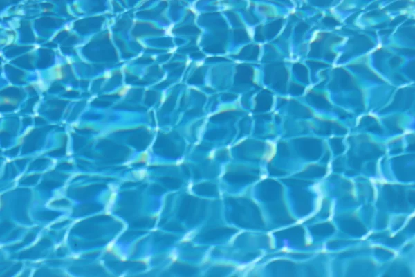 Swimming Pool Poolside Background Water Ripple Texture Reflection Copy Space — Stock Photo, Image