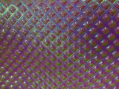 Yanardöner yanardöner holografik arka plan desen arka plan konsepti holografik yüzey folyo pastel. Buruşuk soyut stokların gerçek hologramı