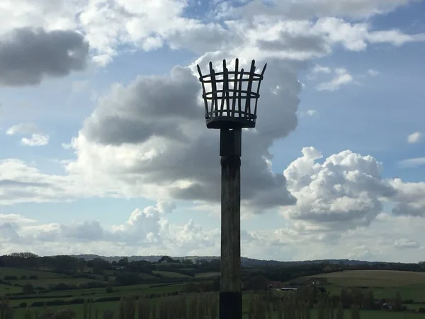 Beacons or fire beacon are a warning signal system of historical Uk lit on hills in coastal areas of England and Scotland to signal invading lit in medieval