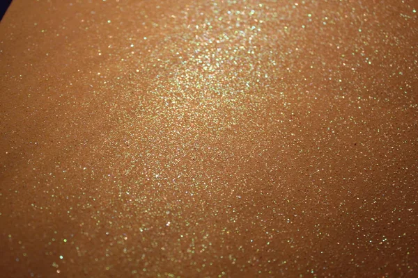 Glitter Sparkle Gold Iridescent Background Copy Space — Stock Photo, Image