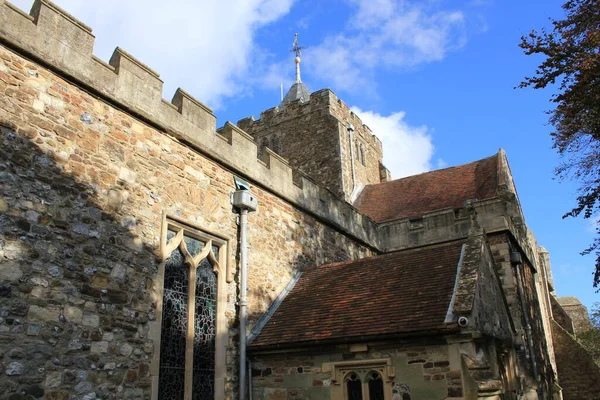 Rye Sussex Orientale Regno Unito Ottobre 2020 Chiesa Santa Maria — Foto Stock