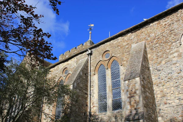 Rye Este Sussex Reino Unido Octubre 2020 Iglesia Santa María —  Fotos de Stock