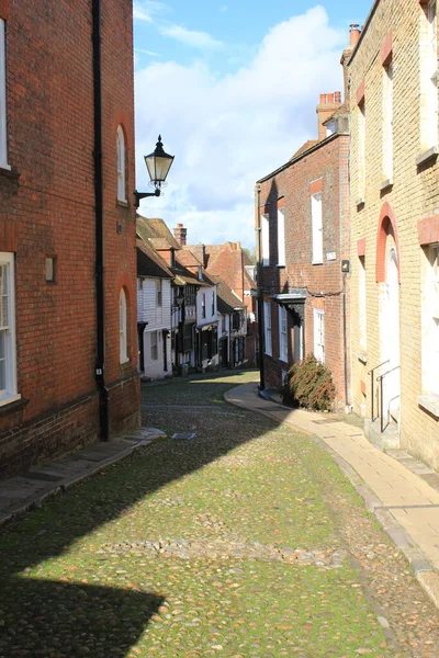 Rye East Sussex 2020 Church Square Area Old Town Part — Stock Photo, Image