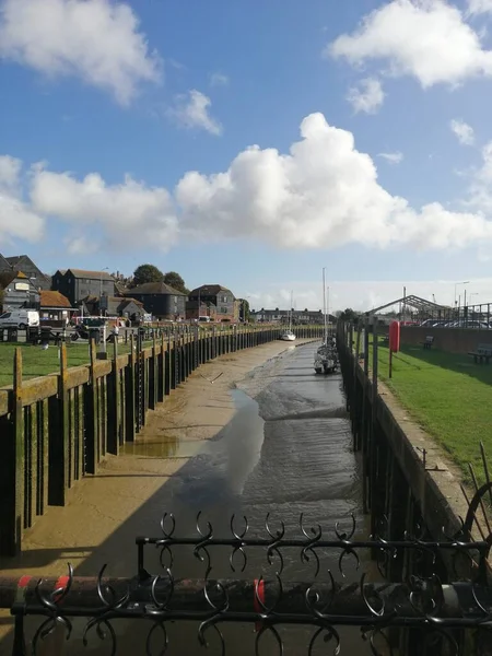 Rye East Sussex Reino Unido 2020 Cinque Port Quay Quayside — Fotografia de Stock