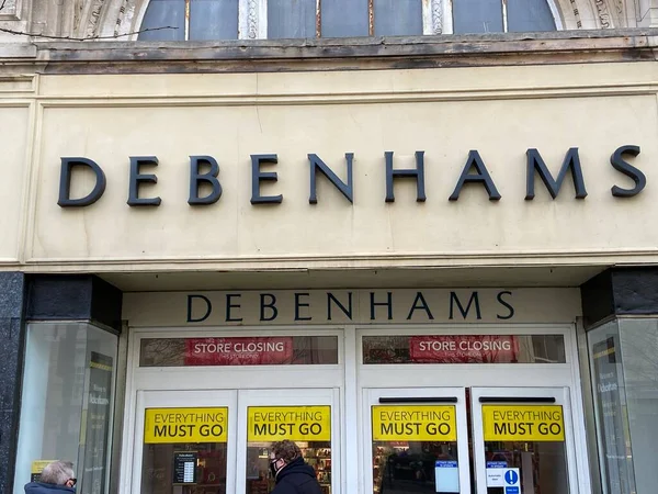 Debenhams Hastings East Sussex Reino Unido 2020 Debenhams Grandes Almacenes — Foto de Stock