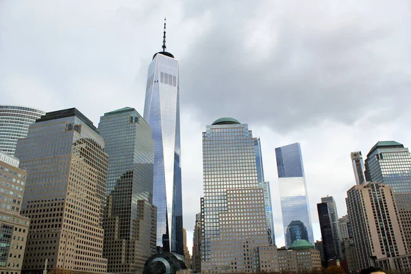 New York Amerika Usa 2020 Lower Manhattan Skyline One World — Stockfoto
