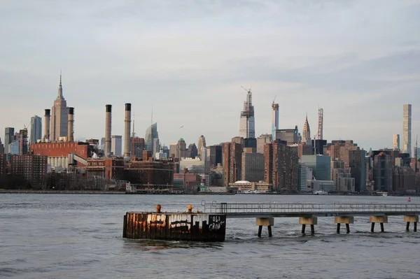 Νέα Υόρκη Ηπα 2019 Γέφυρα Του Μπρούκλιν Στη Νέα Υόρκη — Φωτογραφία Αρχείου