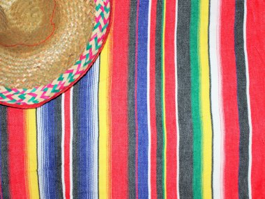 cinco de mayo Mexican day of the dead Mexico poncho sombrero background fiesta  stock, photo, photograph, image, picture, clipart