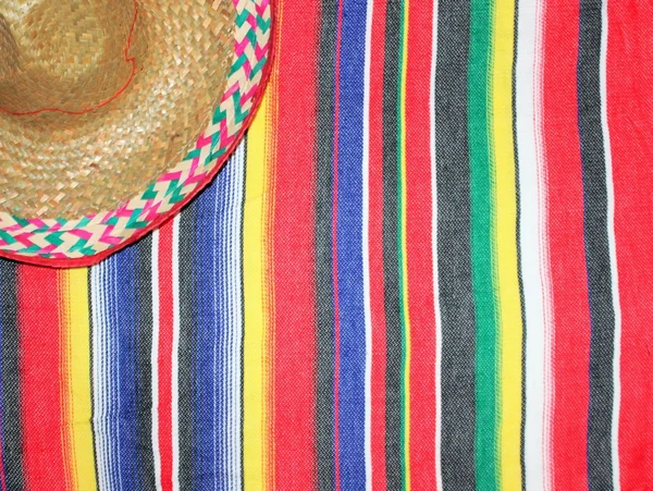 Cinco de mayo Mexican day of the dead Mexico poncho sombrero background fiesta  stock, photo, photograph, image, picture, — Stock Photo, Image